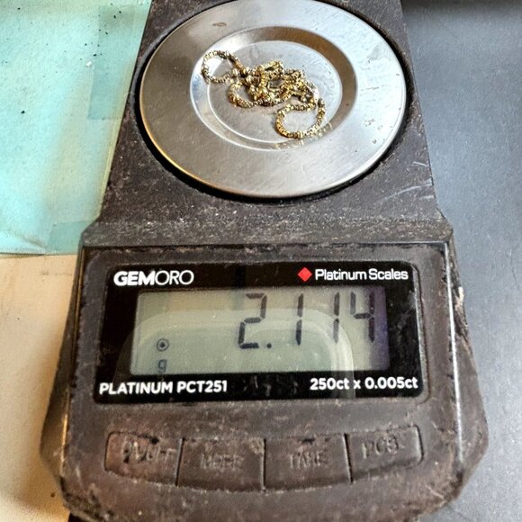 Sterling Silver 925 Beaded Box Link Bracelet Anklet Spring Ring Clasp Sz 9.25'' - Picture 10 of 10